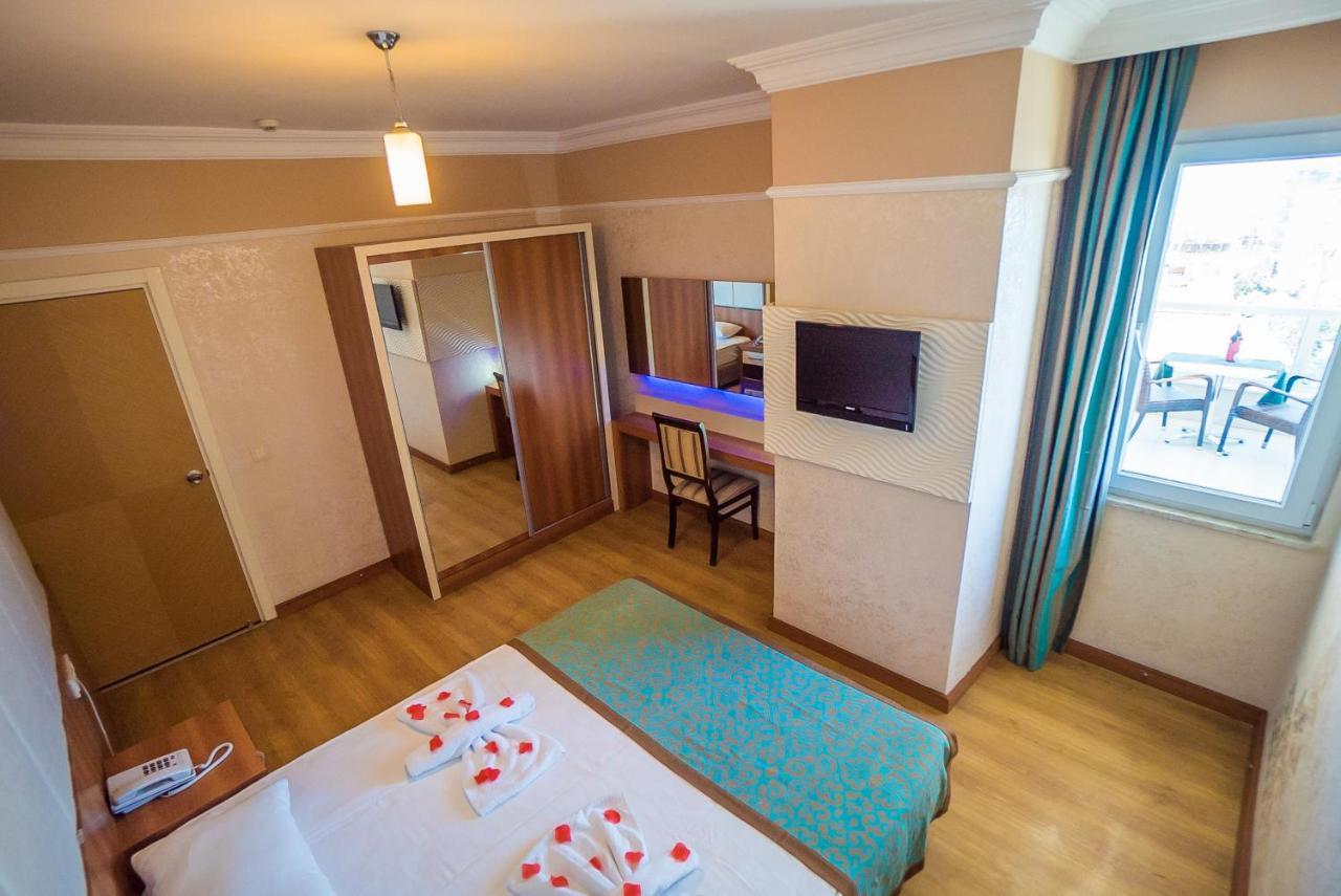 Cleopatra Tac Hotel & Apart Alanya Exteriör bild